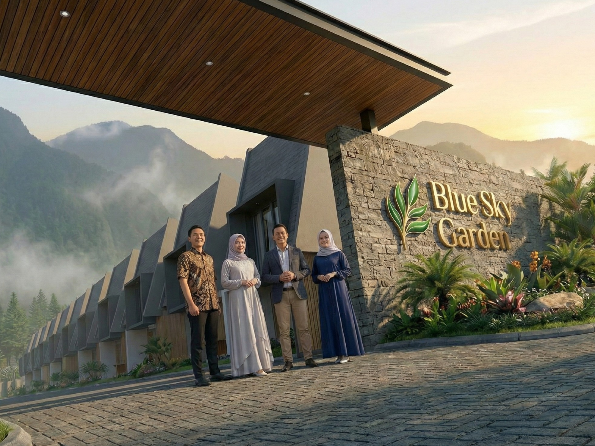 Gerbang Blue Sky Garden